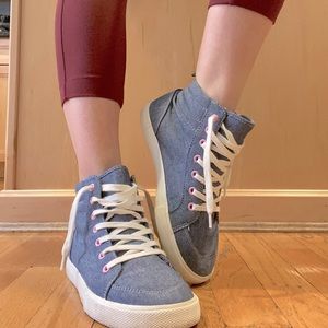 High top sneakers